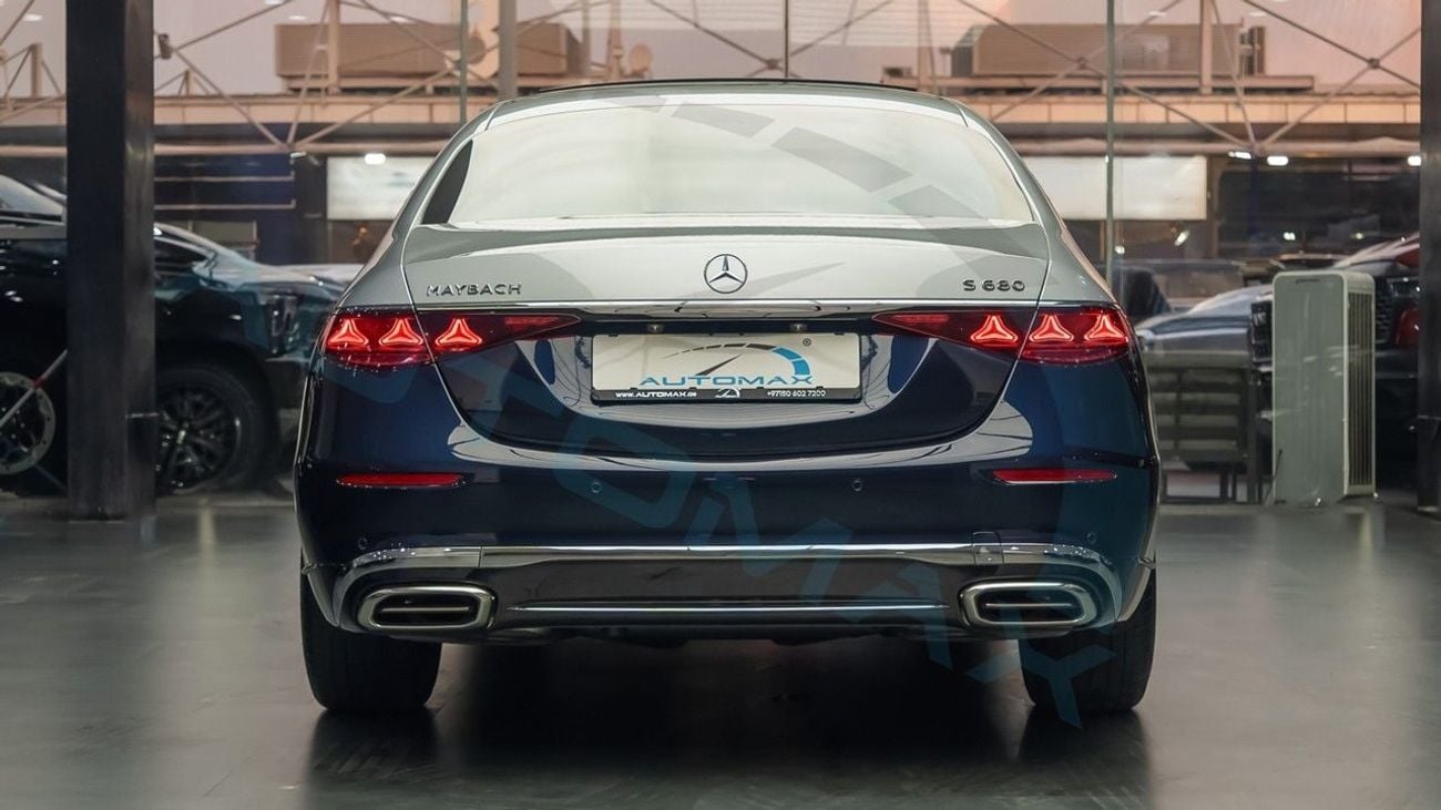 مرسيدس مايباخ S680 مايباخ 4MATIC 2027 6.0L Biturbo V12 GCC 0Km With 2 Years Unlimited Mileage Warranty