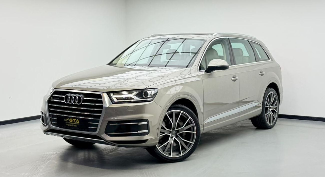 Audi Q7 45 TFSI quattro 3.0L 2017 Audi Q7 45 TFSI Quattro, Full Audi Service History, 7 Seater, Excellent Co