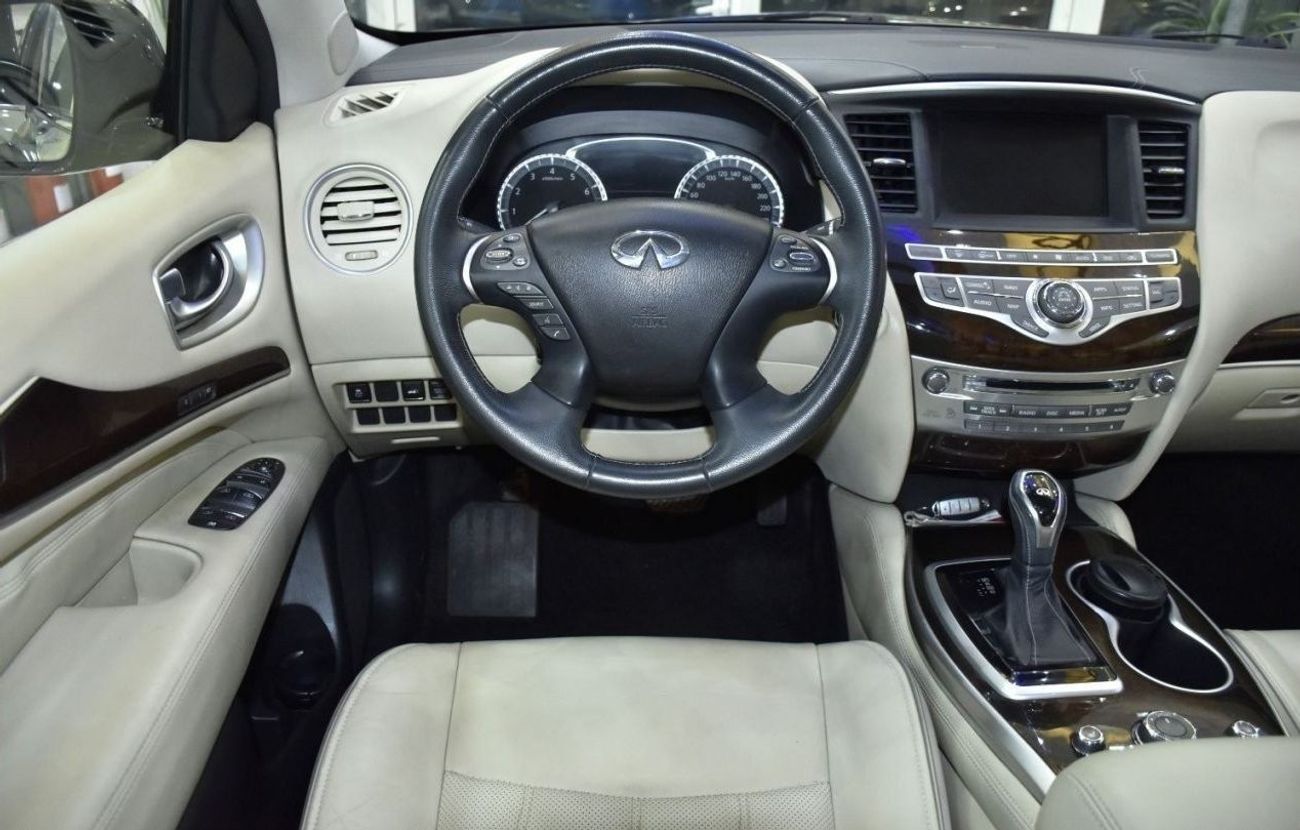 Infiniti QX60 EXCELLENT DEAL for our Infiniti QX60 ( 2017 Model ) in Gray/Green Color GCC Specs