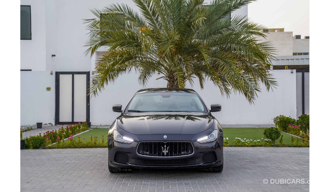 Maserati Ghibli S | AED 1,743 Per Month | 0% DP | Exceptional Condition