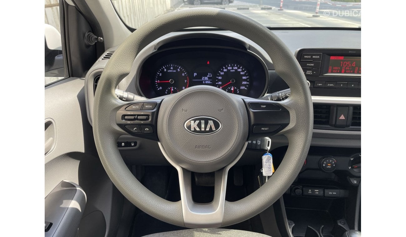 Kia Picanto EX 1.2L | GCC | EXCELLENT CONDITION | FREE 2 YEAR WARRANTY | FREE REGISTRATION | 1 YEAR FREE INSURAN