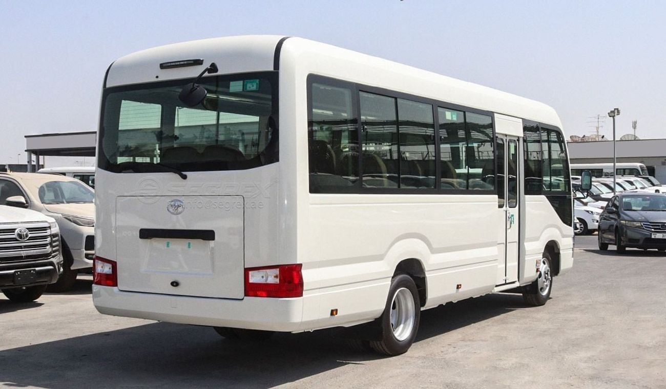 تويوتا كوستر 2025 Model Toyota Coaster, 23-Seater, 2.7L Petrol M/T