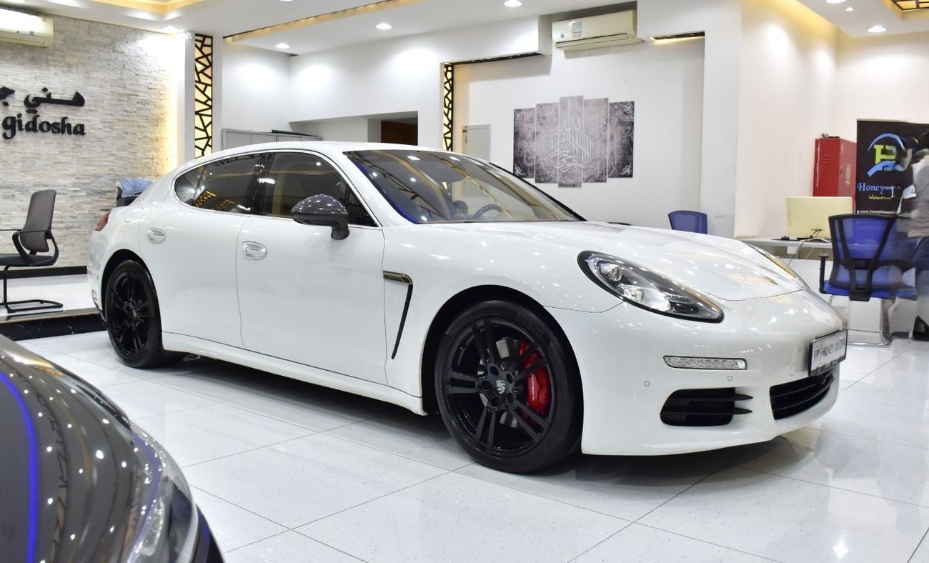 Porsche Panamera EXCELLENT DEAL for our Porsche Panamera S ( 2014 Model ) in White Color GCC Specs