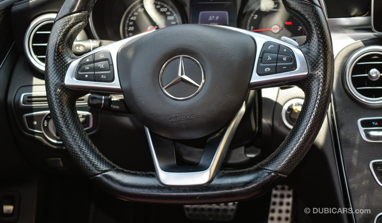 مرسيدس بنز C 300 AMG Kit، ضمان شامل مجاني لمدة سنة علي جميع السيارات