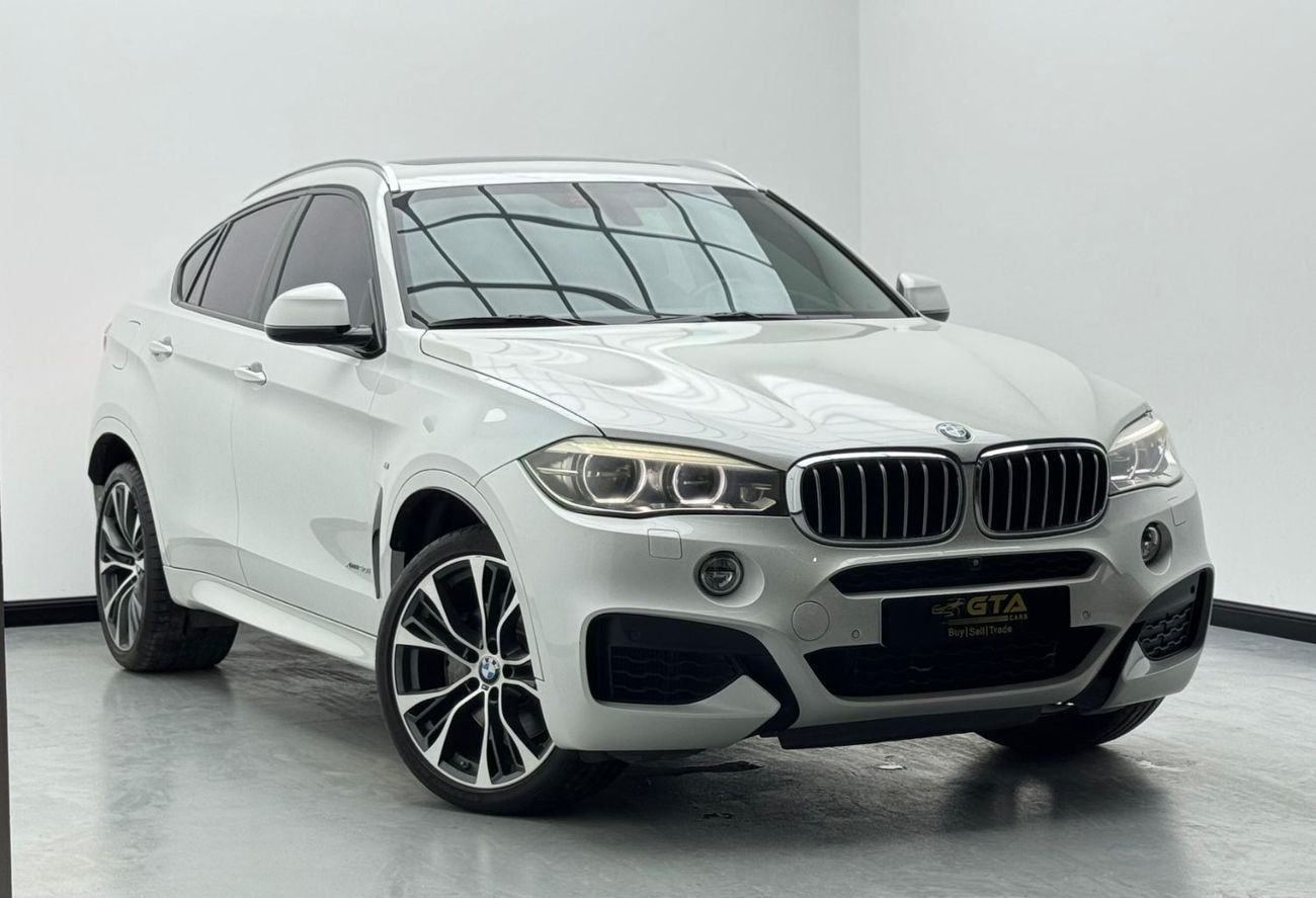 BMW X6 50i M Sport 4.4L 2018 BMW X6 xDrive50i M Sport, 2026 Agency Warranty & Service, Agency FSH, GCC