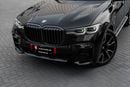 بي أم دبليو X7 X7 xDrive40i M-sport | 3,721 P.M | 0% Downpayment | Perfect Condition!