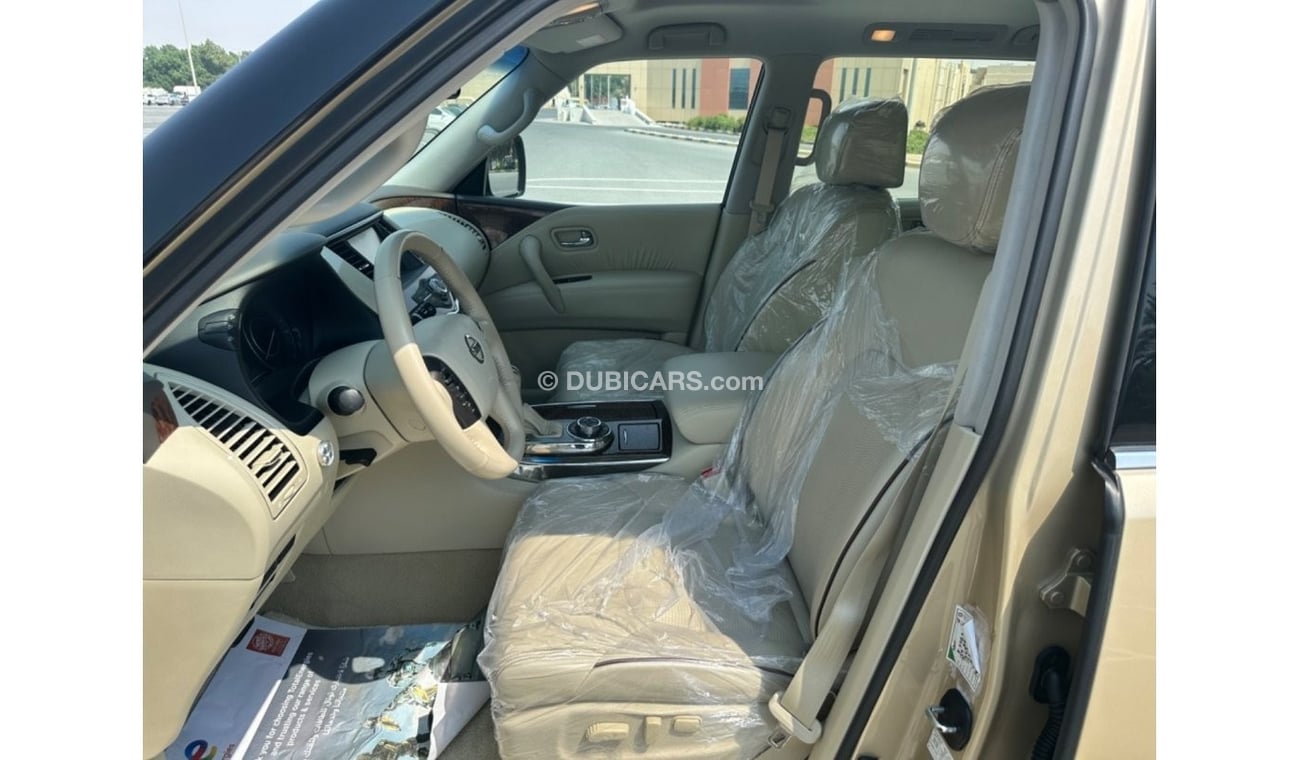 نيسان باترول LE تيتانيوم موديل 2017 خليجي حاله ممتازه جدا من الداخل والخارج فل مواصفات كراسي جلد  وكاميرا خلفيه و