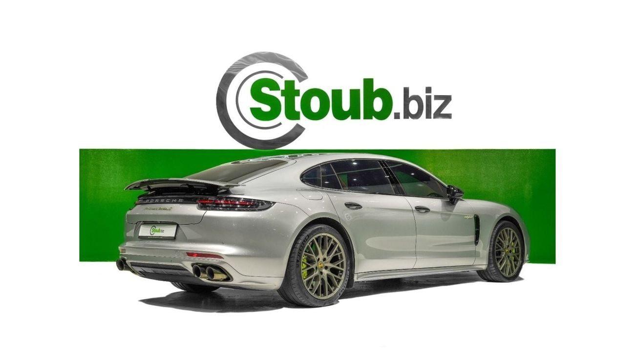 بورش باناميرا PANAMERA TURBO S E-HYBRID EXECUTIVE -SPORT EXHAUST- SPORT DESIGN PACKAGE -REAR SEAT ENTERTAINMENT