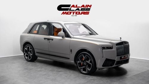Rolls-Royce Cullinan Black Badge - 2025 - GCC - Under Warranty and Service Contract