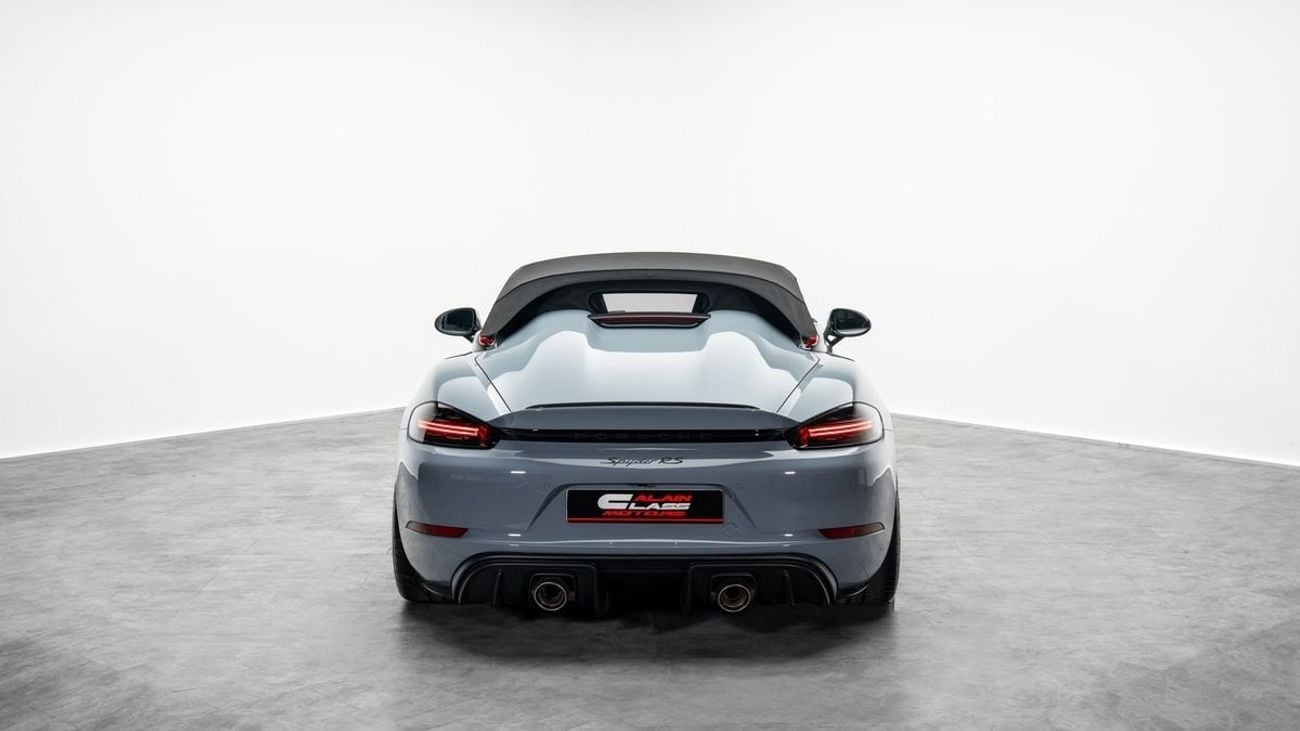 Porsche 718 Spyder RS Weissach - 2023 - Euro Specs