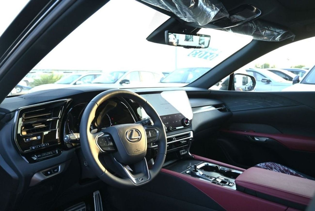 Lexus RX 500h Lexus RX500h F-Sport 2.4L, In-line 4-cylinder Turbo Hybrid, AWD, CUV Model 2024, Color Black