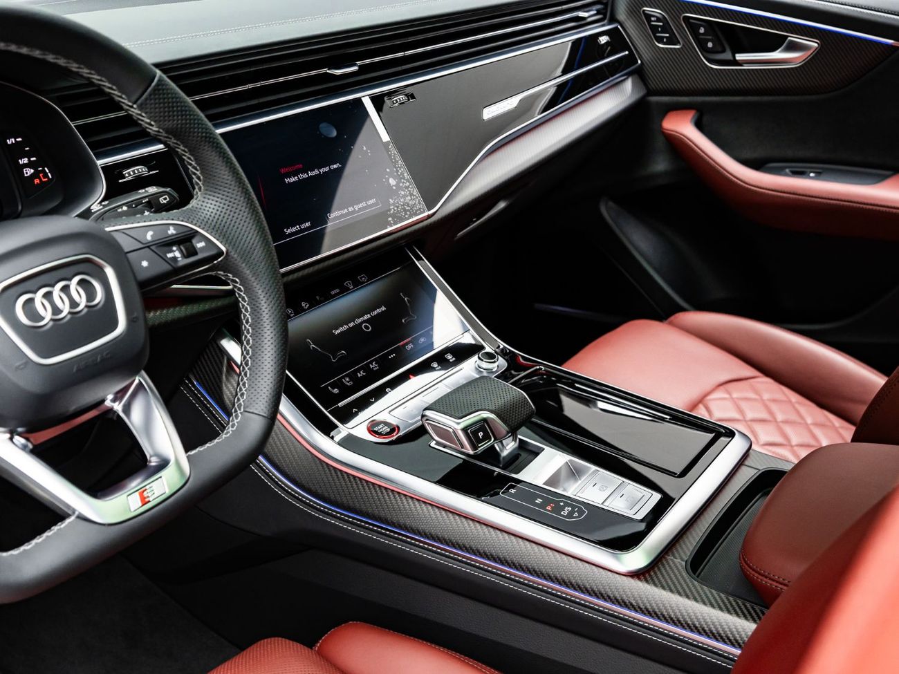 Audi SQ8 4.0 TFSI quattro (507 HP) 2024 Audi SQ8, 2029 Audi Warranty + Audi Service Contract, Low KMs, GCC