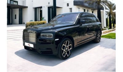 رولز رويس كولينان ROLLS ROYCE CULLINAN 2021 BLACK BADGE | FSH | UNDER WARRANTY | STARLIGHT | GCC SPECS