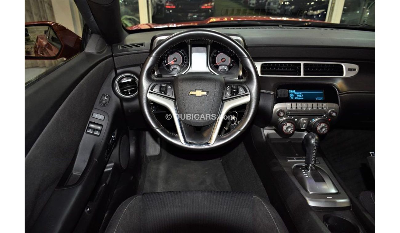 Chevrolet Camaro FULL SERVICE HISTORY! Chevrolet CAMARO 2012 Model!! in Orange Color! GCC Specs