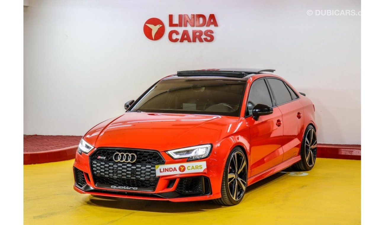 Audi RS3 Audi RS3 2017 GCC under Agency Warranty with Flexible Down-Payment.