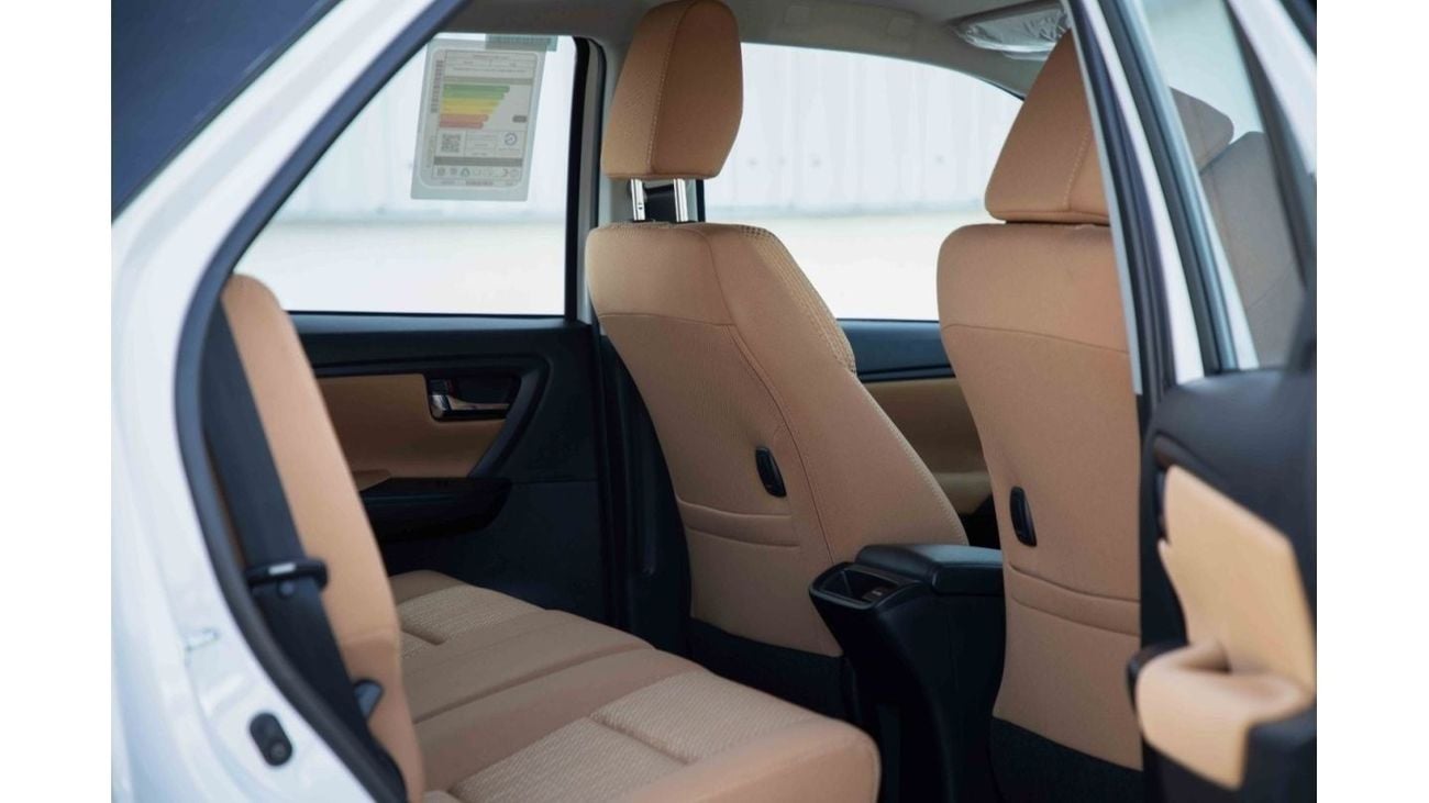 Toyota Fortuner 2024 Toyota Fortuner 2.7 EXR - Pearl White inside Chamois | Export Only
