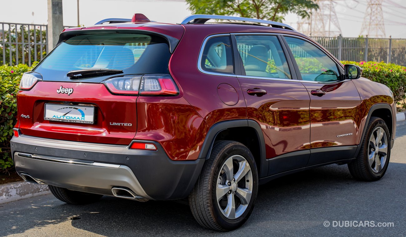 Jeep Cherokee 2020  LIMITED  3.2L V6 , W/ 3 Yrs or 60K km Warranty @ Trading Enterprises