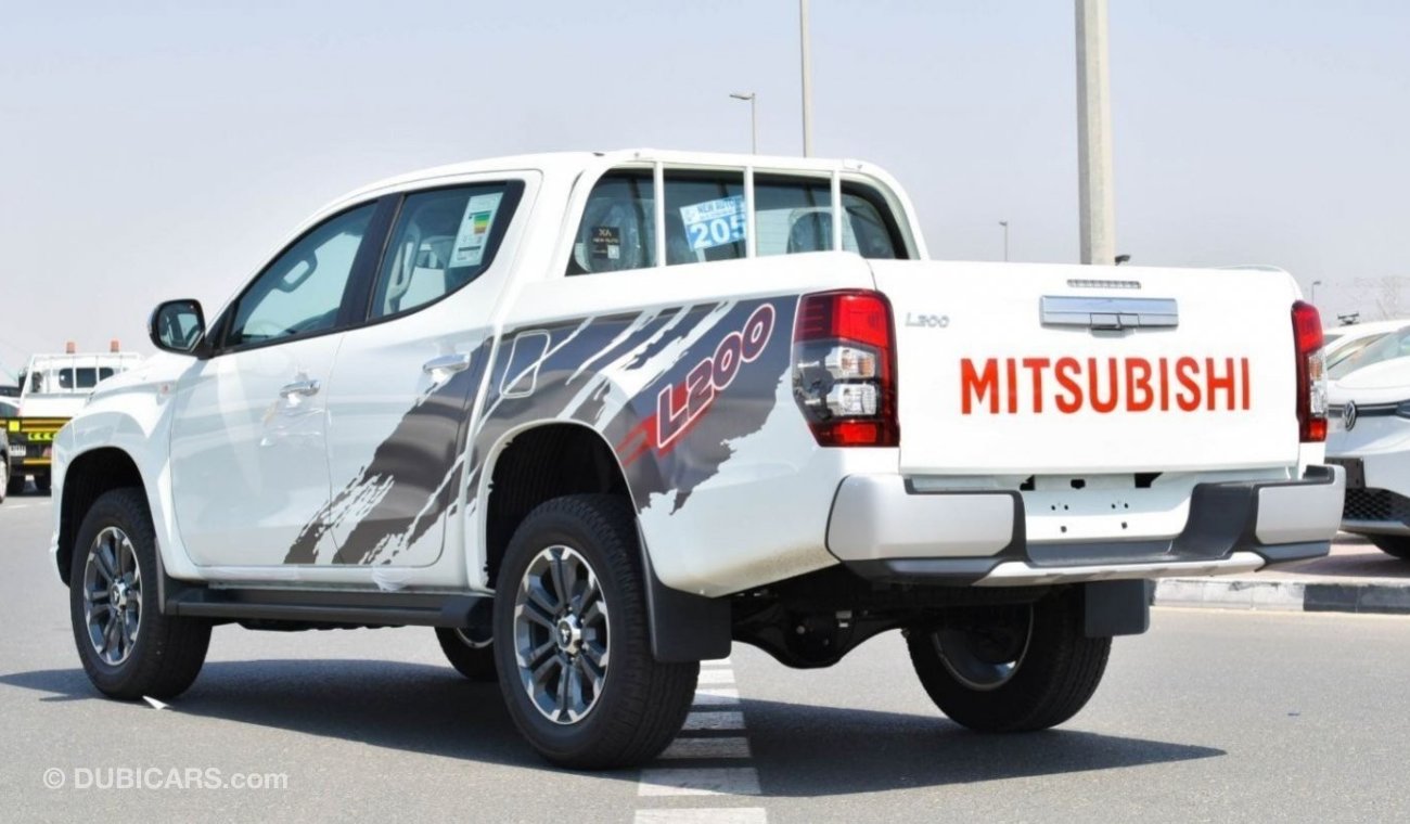 Mitsubishi L200 Mitsubishi L200 | Q12 | 4×4 D/Cab Diesel | 2023 | A/T White / Grey| Export Only.