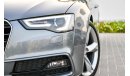 أودي A5 Sportback S-Line - Full Agency Service History - AED 1,351 Per Month! - 0% DP