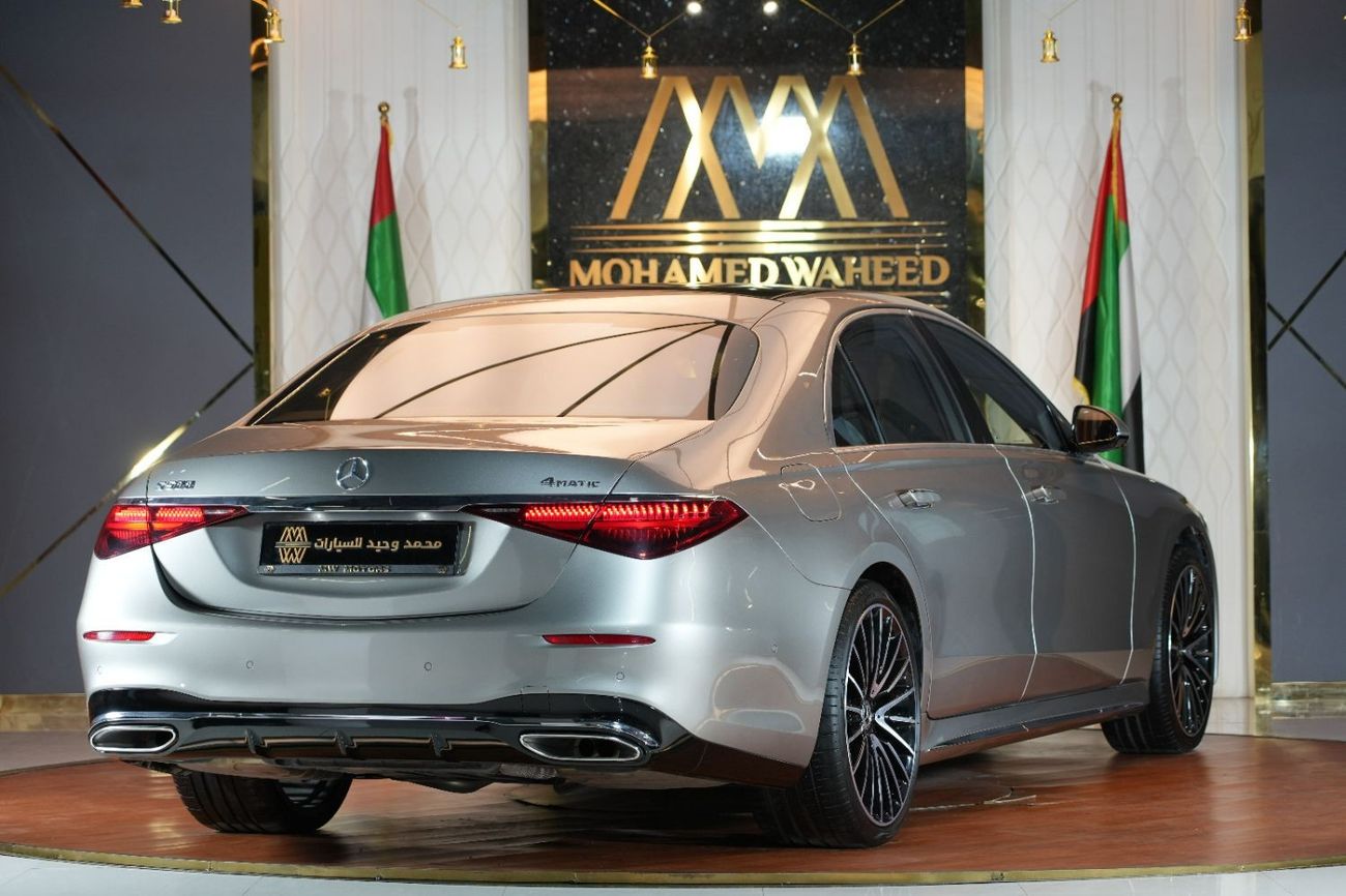 مرسيدس بنز S 500 Mercedes-Benz S 500 | 2023 GCC 4200km | 5 Years Warranty | AMG | Panoramic