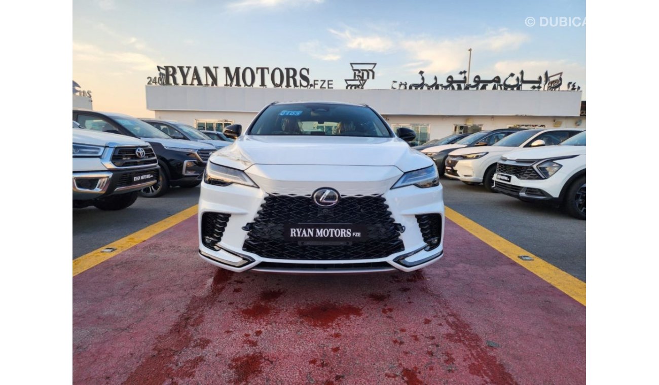 لكزس RX 500h لكزس RX500h F-Sport 2.4 لتر هايبرد ، CUV ، دفع رباعي ، 5 أبواب الميزات: 360 كاميرا ، رادار ، مثبت ال