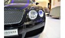 بنتلي كونتيننتال فلاينج سبر VERY LOW MILEAGE ONLY 26000 KM Bently Continental Flying Spur 2008 Model V12!! in Black Color! GCC