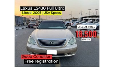Lexus LS 430 LS430 Full ultra / V8 - 4.3L engine / 2005 Model / Good Condition