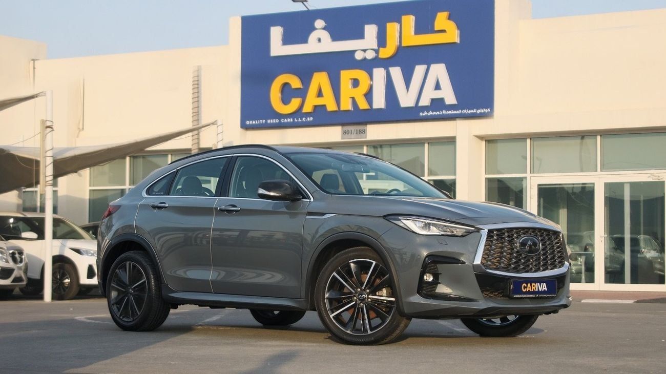 Infiniti QX55 Agency Warranty | Service History Available