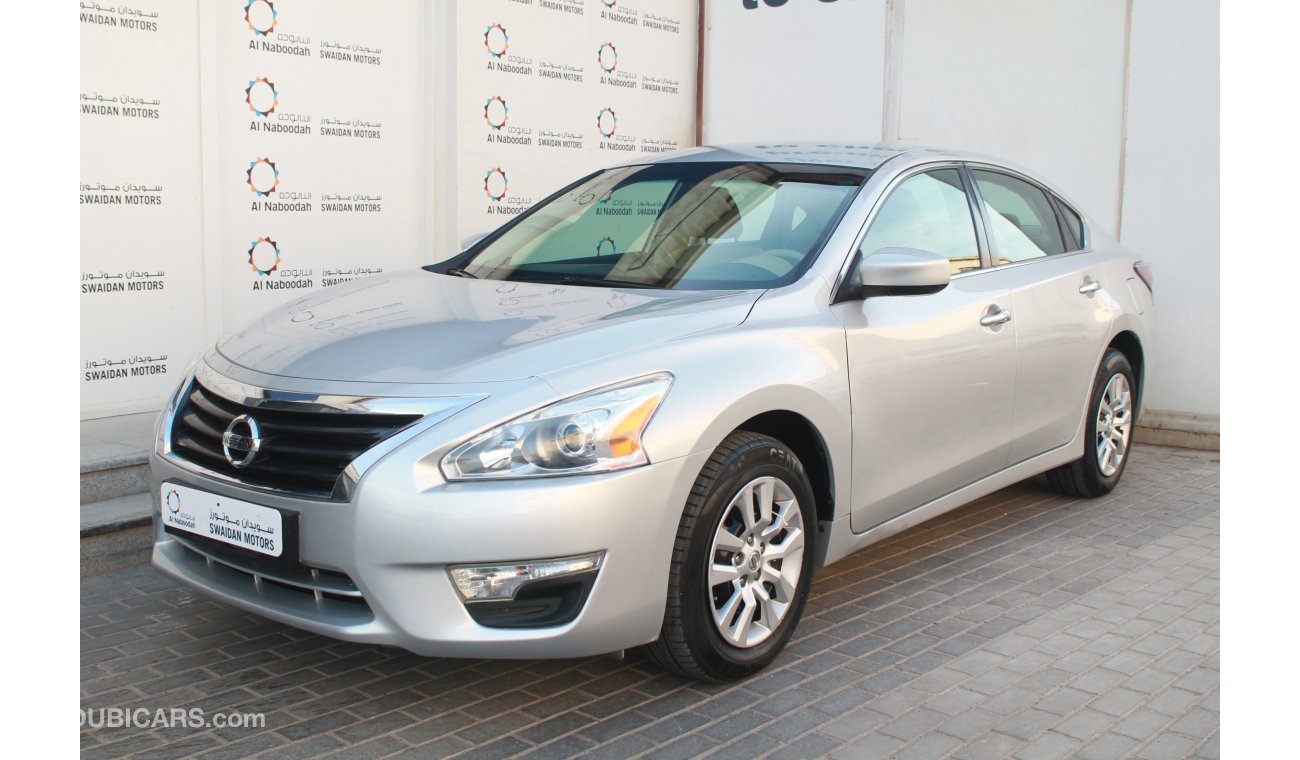 نيسان ألتيما 2.5L S 2015 GCC SPECS WITH DEALER WARRANTY