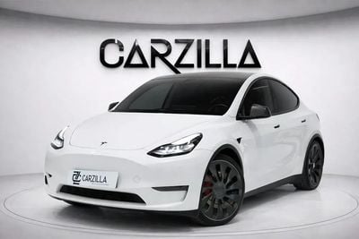 Tesla Model Y Performance (AWD) AED 2,448 / Monthly l 0% Downpayment l Tesla Model Y Performance l Special Edition