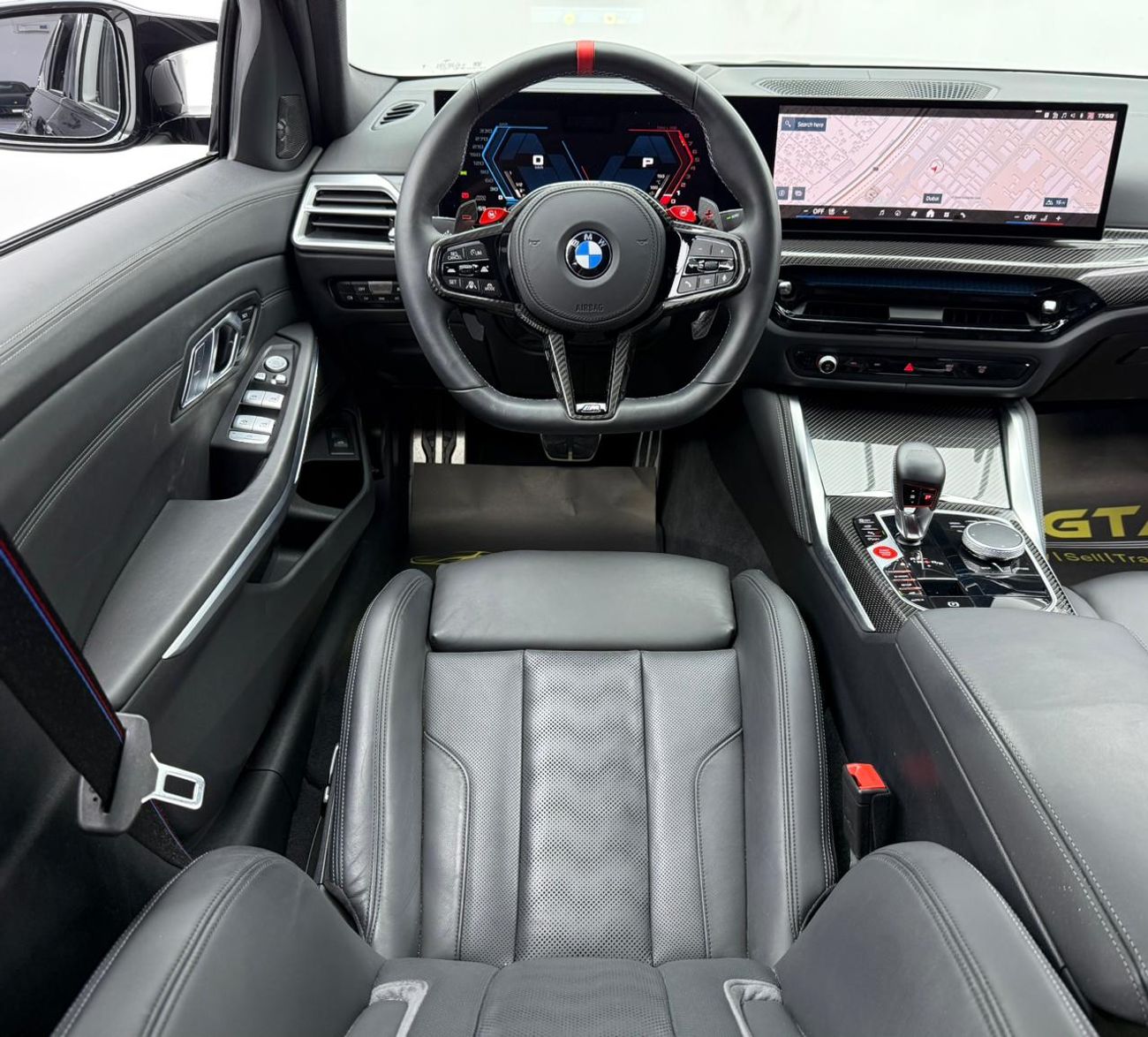 BMW M3 2025 BMW M3 Competition, 2029 BMW Warranty + Service Pack, Very Low Km, Fully Loaded, GCC