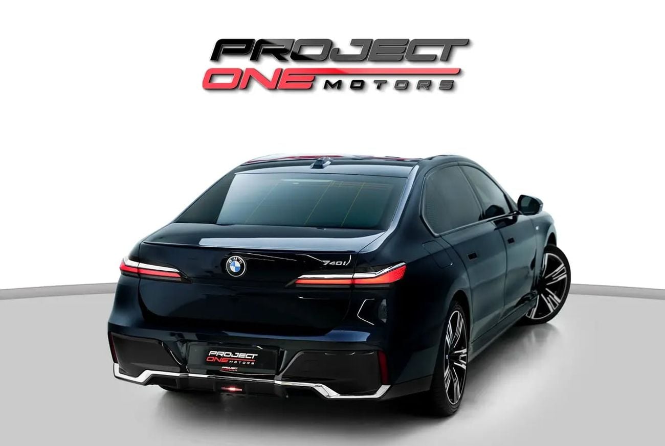 بي أم دبليو 740i 740I WITH 5 WARRANTY AND SERVICE CONTRACT FROM AGMC