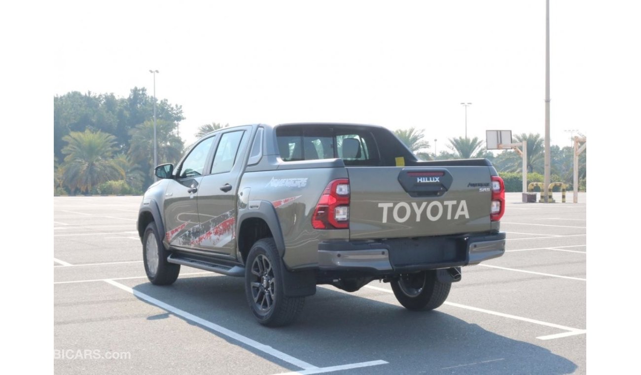 Toyota Hilux 2022 | HILUX ADVENTURE 4X4 SR5 2.8L A/T DIESEL - 360 CAMERA WITH GCC SPECS - EXPORT ONLY