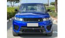 Land Rover Range Rover Sport SVR GCC V8 CARBON FIBER EDITION TOP OF THE RANGE