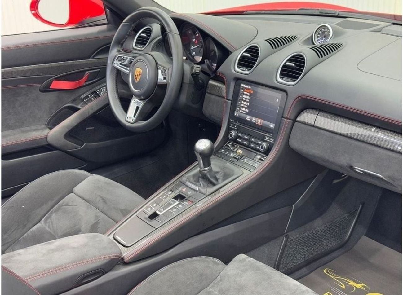 Porsche 718 Spyder 2020 Porsche 718 Spyder, Jan 2026 Porsche Warranty, Full Porsche Service History, GCC