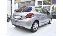 Peugeot 208 EXCELLENT DEAL for our Peugeot 208 1.6L ( 2019 Model ) in Silver Color GCC Specs