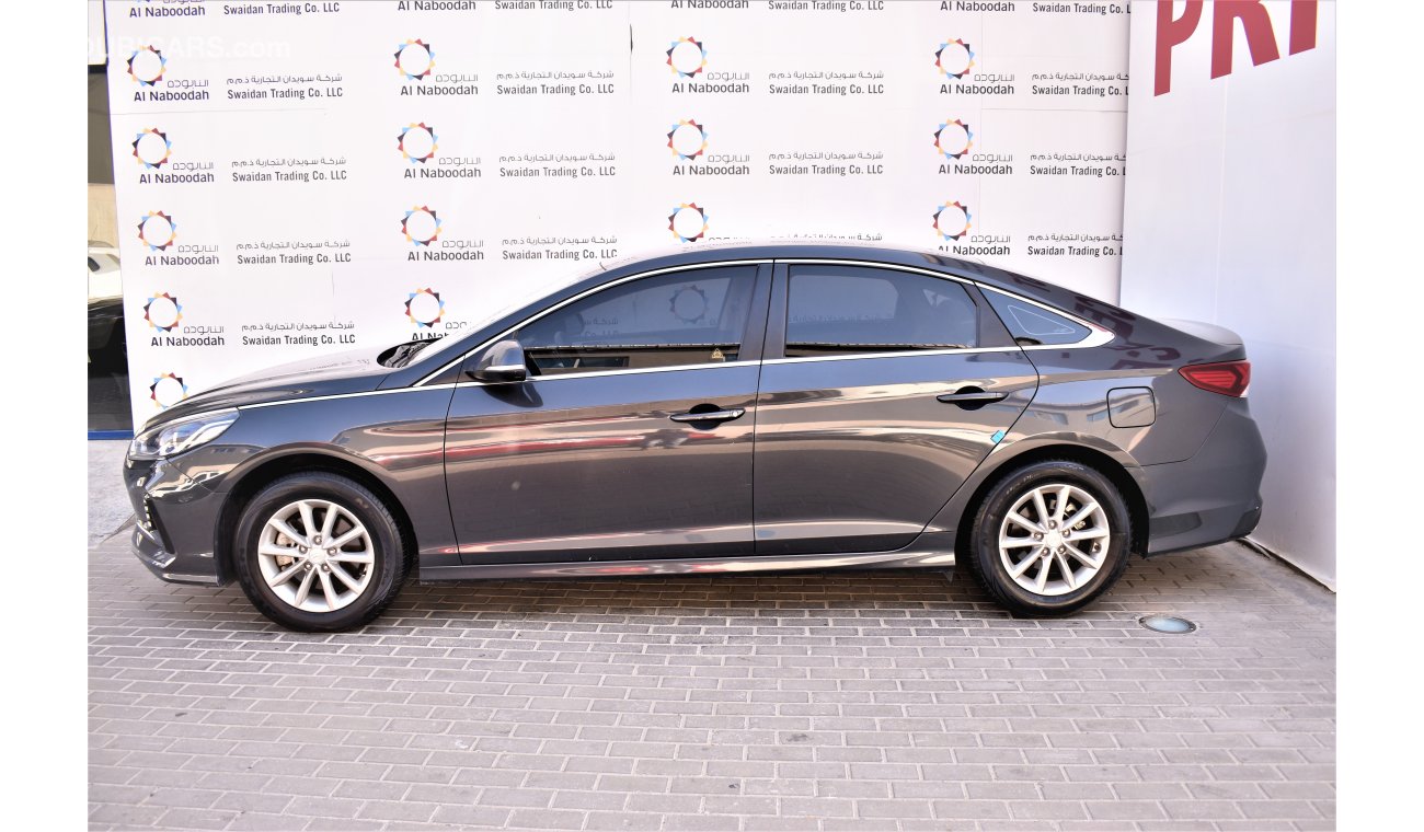 هيونداي سوناتا AED 1370 PM | 0% DP | 2.4L GLS GCC WARRANTY