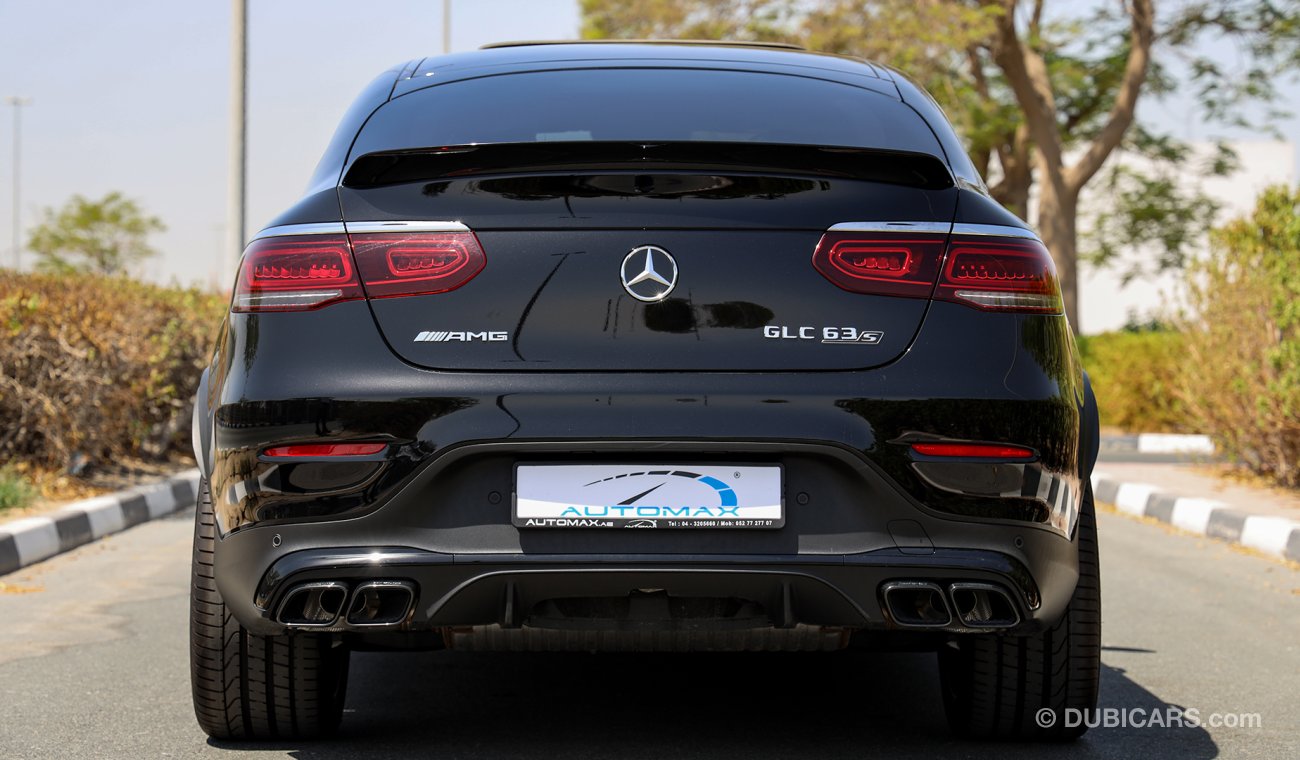 مرسيدس بنز GLC 63 S 4Matic+ AMG  ,GCC 0km 2020 w/2 Yrs Unlimited Mileage Warranty+3 Yrs Service @ EMC