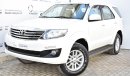 Toyota Fortuner 2.7L EXR 2015 GCC SPECS WITH DEALER WARRANTY