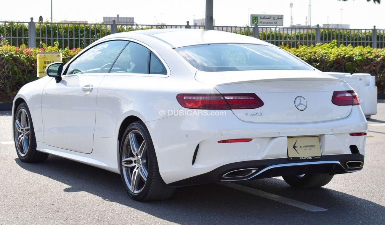 Mercedes-Benz E450 Coupe MERCEDES E450 AMG / 2020 / USA / Under Warranty