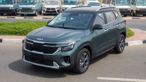 Kia Seltos kia Seltos 2025 1.5L Petrol 4 Cylinder Transmission Automatic  panoramic roof Olive Green Outside Bl