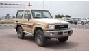 Toyota Land Cruiser 70 LC 71HARD TOP V6 4.0L PETROL  - 2 DOORS - 2022 - كبسوله ربع ونش ودفلوك