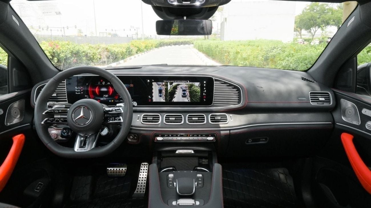 مرسيدس بنز GLE 53 Mercedes-Benz GLE53 AMG Coupe, Luxury Wood Interior, New Facelift | Alpine Grey | 2024