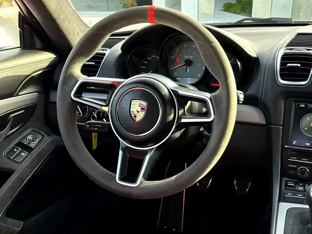 Porsche Cayman !! EID SALE !! 1 YEAR FREE WARRANTY !!  PORSCHE CAYMAN GT4 | 3.8L F6 RWD | 2016 | GCC SPECS