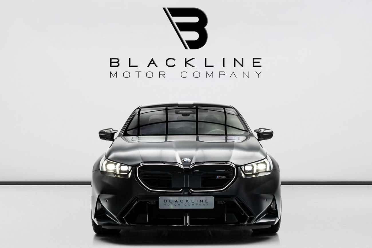 BMW M5 2025 BMW M5 Competition, 2030 BMW Warranty + Service Contract, Low Kms, GCC