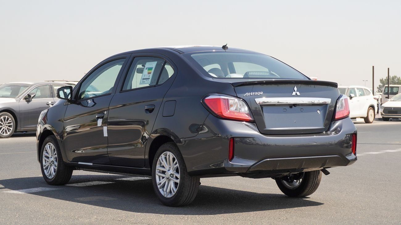 Mitsubishi Attrage Brand New Mitsubishi Attrage 2025 Export 1.2L 2WD Petro|Grey/Silver|ATTRAGE-PREM-25|