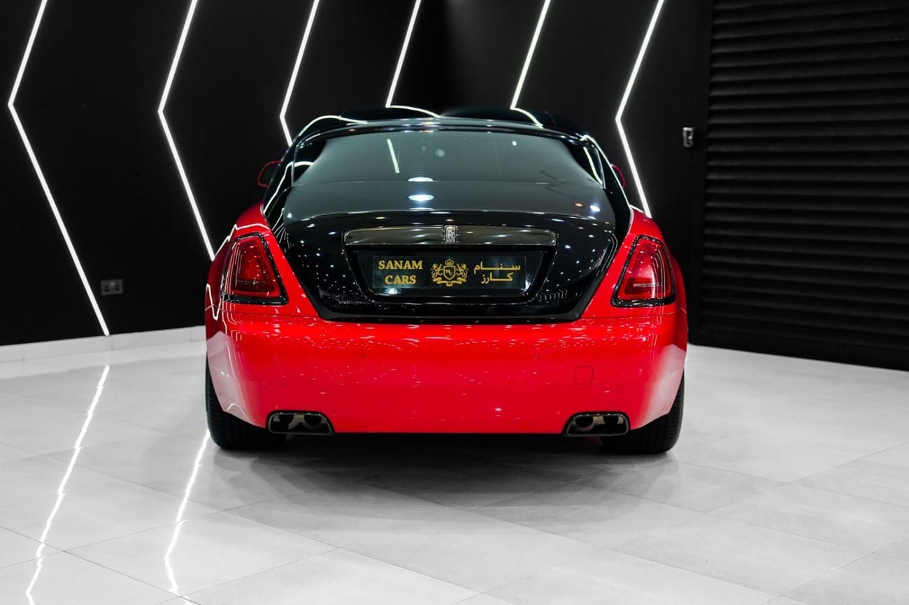 رولز رويس واريث 2017 Rolls-Royce Wraith Black Badge, Two-Tone Exterior, Bespoke Audio, Starlight, GCC Specs!!