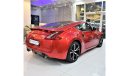 Nissan 370Z AED 1,664 Per Month / 0% D.P | ORIGINAL PAINT ( صبغ وكاله ) Nissan 370Z 2018 Model! GCC Specs