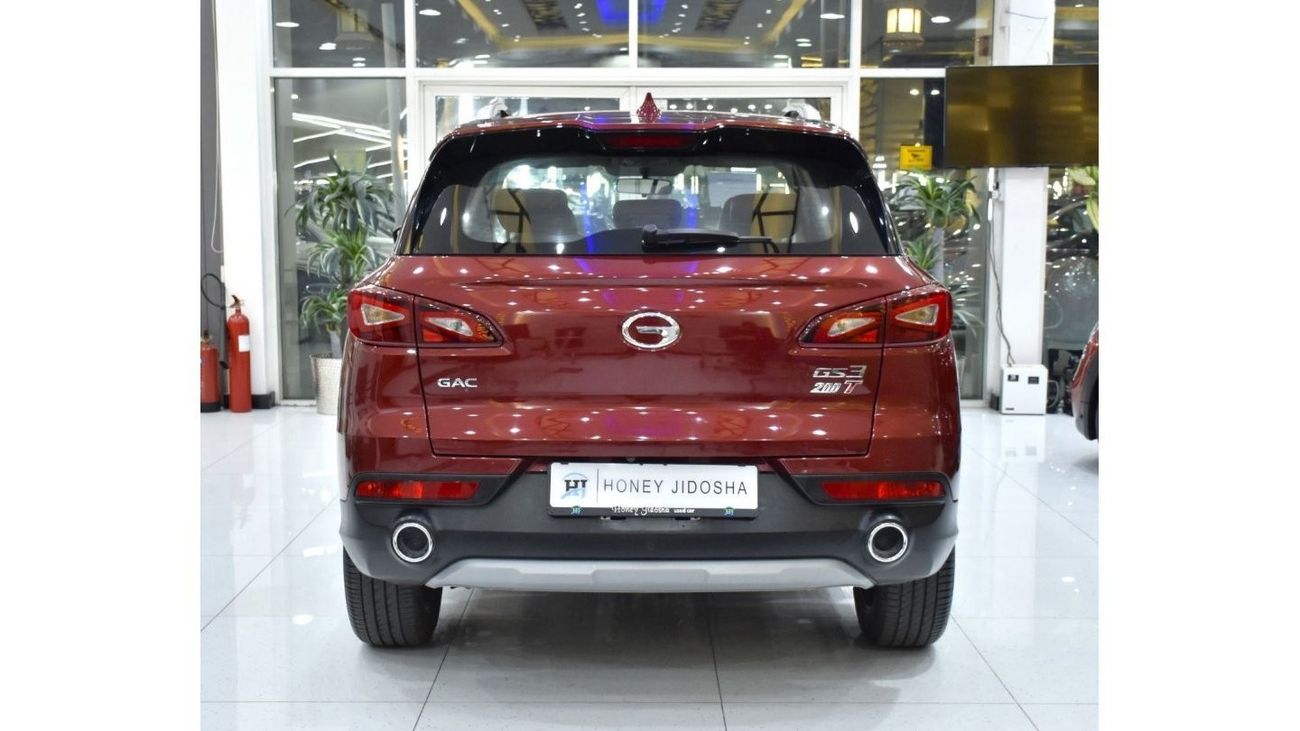 GAC GS3 EXCELLENT DEAL for our GAC GS3 200 T ( 2022 Model ) in Red Color GCC Specs