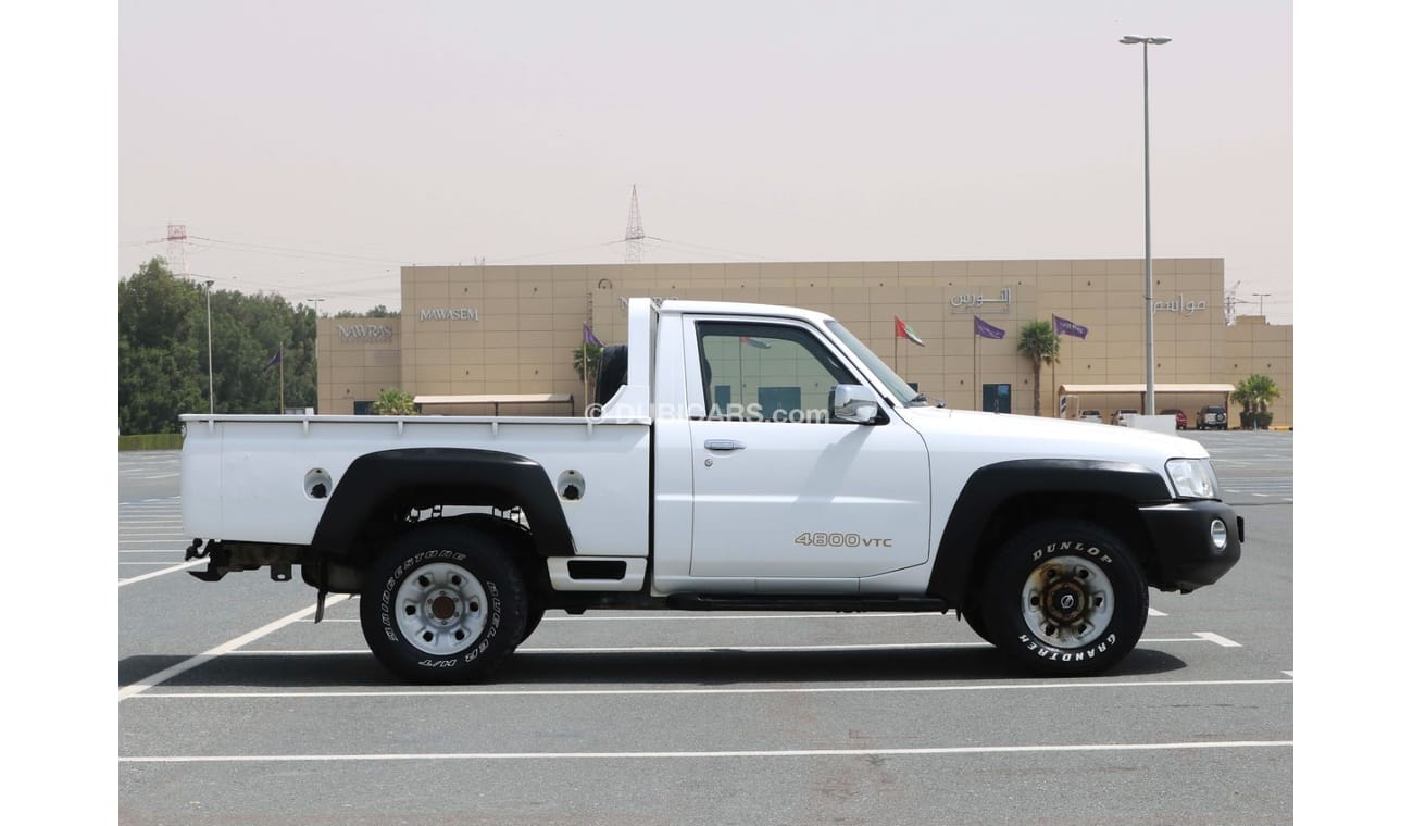 نيسان باترول بيك آب S 2016 | NISSAN PATROL PICKUP | 4X4, 4800VTC, 6CYL, SINGLE CAB |  WITH GCC SPECS AND EXCELLENT CONDI